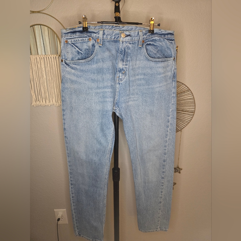 Levi's Light Blue Straight Jeans